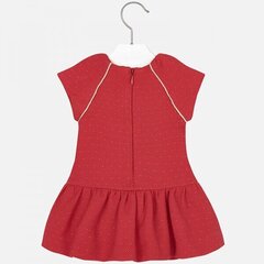 Mayoral Платье для девочек красное с короткими рукавами 2928-27 цена и информация | Платья для девочек | kaup24.ee