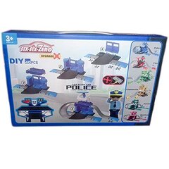 Konstruktor Six Six Zero Police Play Set Diy, 40 PCS hind ja info | Poiste mänguasjad | kaup24.ee