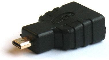 SAVIO ADAPTER V1,4 HDMI A ŻEŃSKIE - MICRO HDMI D MĘSKIE CL-17 hind ja info | Kaablid ja juhtmed | kaup24.ee