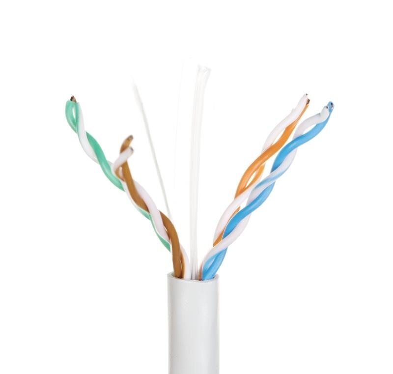 Võrgukaabel A-Lan KIU6PVC305Q 305 m Cat6 U/UTP (UTP) Hall hind ja info | Kaablid ja juhtmed | kaup24.ee