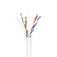 Võrgukaabel A-Lan KIU6PVC305Q 305 m Cat6 U/UTP (UTP) Hall цена и информация | Кабели и провода | kaup24.ee