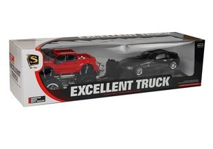 Autode komplekt Monster Truck, punane hind ja info | Poiste mänguasjad | kaup24.ee