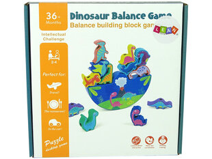 Puidust mäng poistele Lean Toys Dinosaurused hind ja info | Poiste mänguasjad | kaup24.ee