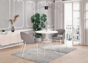 Стол Halmar Fondi, белый цвет цена и информация | Кухонные и обеденные столы | kaup24.ee