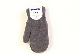 Теплые перчатки с аппликацией для мальчиков, Серый цена и информация | Аксессуары для детей | kaup24.ee