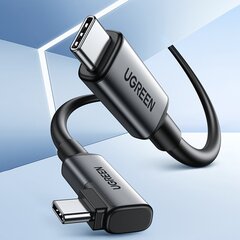 Ugreen US551, USB Type C - USB Type C для зарядки 60 Вт / передача данных с поддержкой очков виртуальной реальности (например, Oculus Quest 2) 5 м черный цена и информация | Кабели для телефонов | kaup24.ee