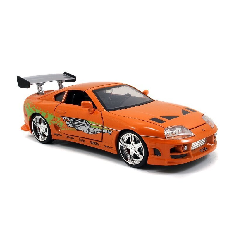 Auto kiired ja vihased Briano Toyota Supra 1:24 цена и информация | Poiste mänguasjad | kaup24.ee