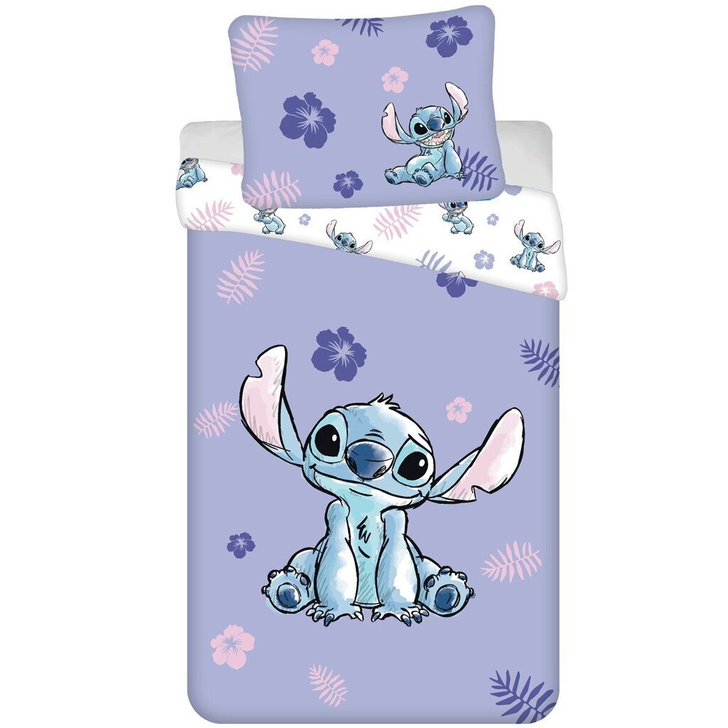 Laste voodipesukomplekt Lilo&Stich, 140x200, 2 osaline hind ja info | Beebide ja laste voodipesu | kaup24.ee