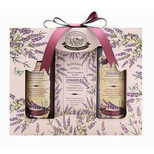 Komplekt Bohemia Natur Lavender: dušigeel, 100ml + šampoon, 100ml + seep 100g цена и информация | Dušigeelid, õlid | kaup24.ee
