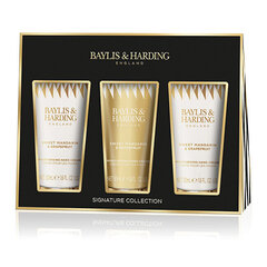 Komplekt Baylis & Harding Sweet Mandarin & Grapefruit: 3x kätekreem, 50ml hind ja info | Kehakreemid, losjoonid | kaup24.ee