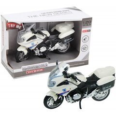 Игрушечный мотоцикл со звуком и светом Motorcycle City Rescue 1:20, 3+ цена и информация | Игрушки для мальчиков | kaup24.ee