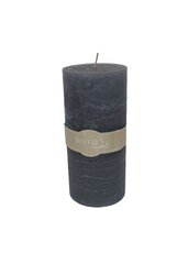 Цилиндрическая свеча Boltze Lights, темно-серая, 20 x 9 см цена и информация | Свечи, подсвечники | kaup24.ee