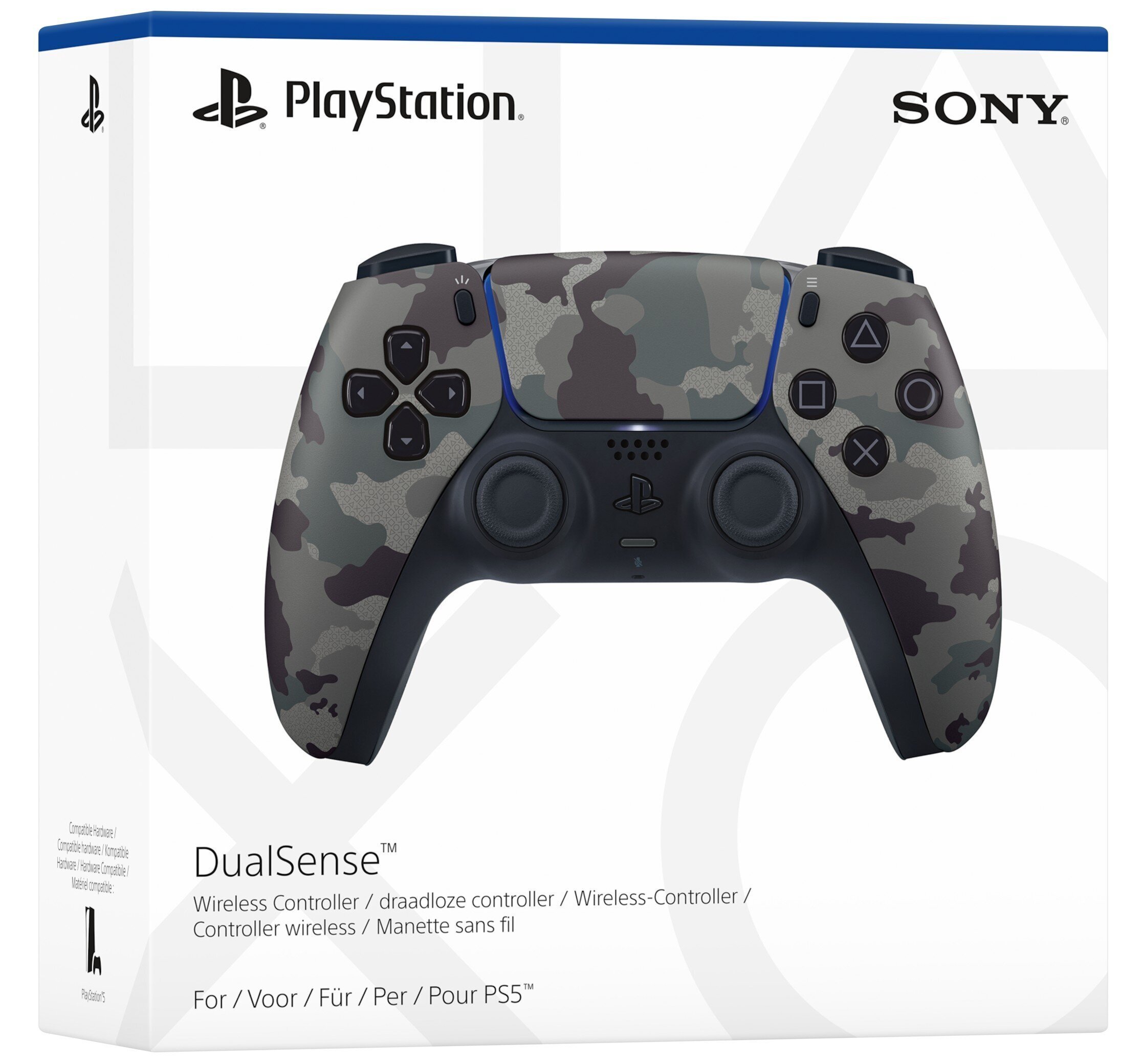 Игровой пульт Sony PlayStation DualSense Grey Camouflage беспроводной  контроллер (PS5) цена | kaup24.ee