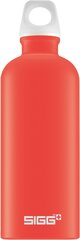 Pudel Sigg Alu Lucid Scarlet Touch, 1000 ml, punane hind ja info | Joogipudelid | kaup24.ee