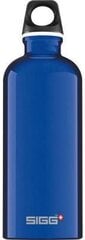 Поилка Sigg Alu Traveler, 600 мл, синий цвет цена и информация | Бутылки для воды | kaup24.ee