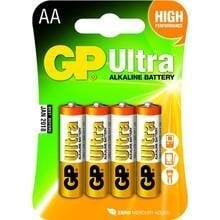 Батарейки GP Ultra Alkaline, AA (LR6), 4 шт. цена и информация | Батерейки | kaup24.ee