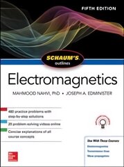 Schaum's Outline of Electromagnetics, Fifth Edition 5th edition цена и информация | Книги по социальным наукам | kaup24.ee