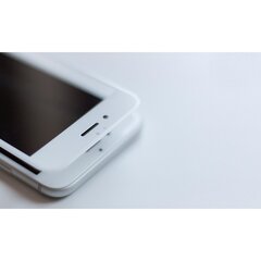 Защита экрана из закаленного стекла 3MK HardGlass MAX для Apple iPhone 7, прозрачная/белая цена и информация | Защитные пленки для телефонов | kaup24.ee