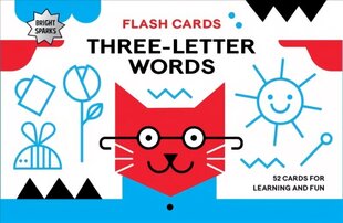Bright Sparks Flash Cards - Three-letter Words: Three-letter Words hind ja info | Väikelaste raamatud | kaup24.ee
