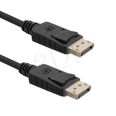 Qoltec DisplayPort v1.1 M/ DP v1.1 M | 1080p | 1,5м цена и информация | Кабели и провода | kaup24.ee