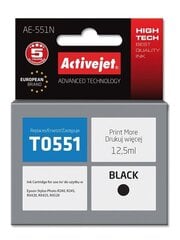 ActiveJet AE-551 | Black | 13,5 ml | Chip | Epson T0551 hind ja info | Tindiprinteri kassetid | kaup24.ee