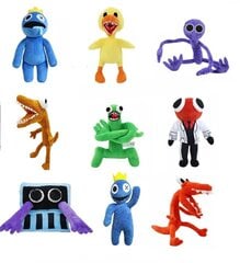 Pehmete plüüsist mänguasjade komplekt Rainbow friends, 9 sõpra цена и информация | Мягкие игрушки | kaup24.ee