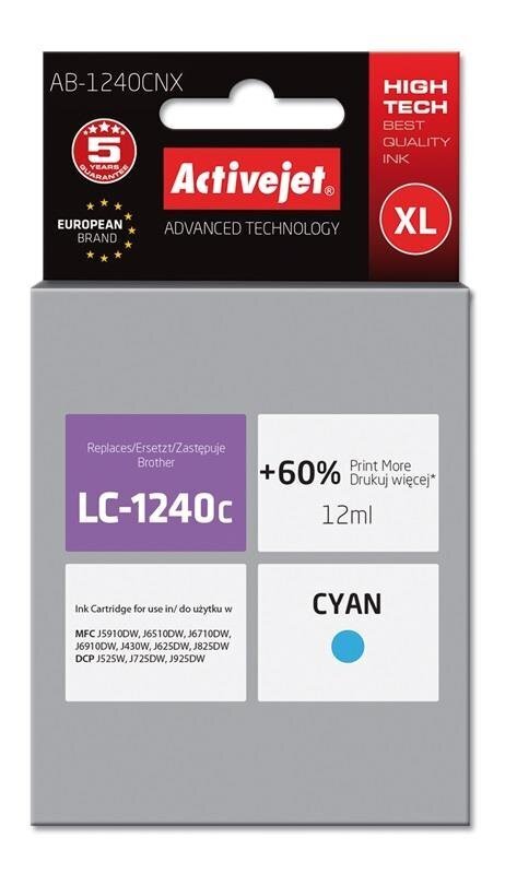 Activejet AB1240CNX hind ja info | Tindiprinteri kassetid | kaup24.ee