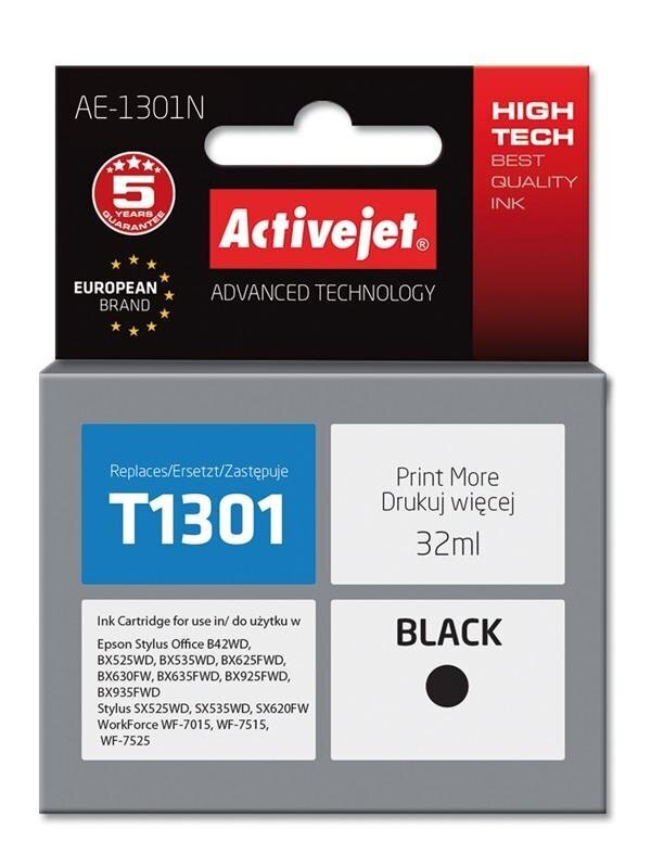 Activejet AE1301N цена и информация | Tindiprinteri kassetid | kaup24.ee