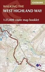 West Highland Way Map Booklet: 1:25,000 OS Route Mapping цена и информация | Путеводители, путешествия | kaup24.ee