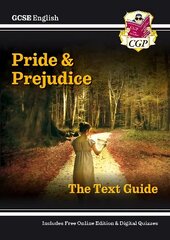 New GCSE English Text Guide - Pride and Prejudice includes Online Edition & Quizzes hind ja info | Noortekirjandus | kaup24.ee