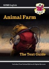 New GCSE English Text Guide - Animal Farm includes Online Edition & Quizzes hind ja info | Noortekirjandus | kaup24.ee