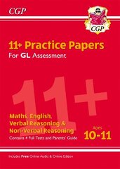 11plus GL Practice Papers Mixed Pack - Ages 10-11 (with Parents' Guide & Online   Edition) цена и информация | Развивающие книги | kaup24.ee