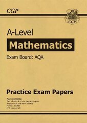 A-Level Maths AQA Practice Papers hind ja info | Laste õpikud | kaup24.ee