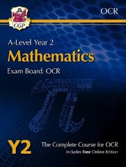 A-Level Maths for OCR: Year 2 Student Book with Online Edition hind ja info | Laste õpikud | kaup24.ee