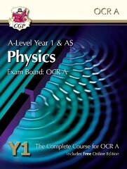 A-Level Physics for OCR A: Year 1 & AS Student Book with Online Edition hind ja info | Laste õpikud | kaup24.ee