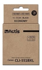 Картридж для струйного принтера Actis KC-551Bk цена и информация | Картриджи для струйных принтеров | kaup24.ee