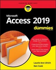 Access 2019 For Dummies цена и информация | Книги по экономике | kaup24.ee