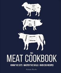 Meat Cookbook: Know the Cuts, Master the Skills, over 250 Recipes цена и информация | Книги рецептов | kaup24.ee