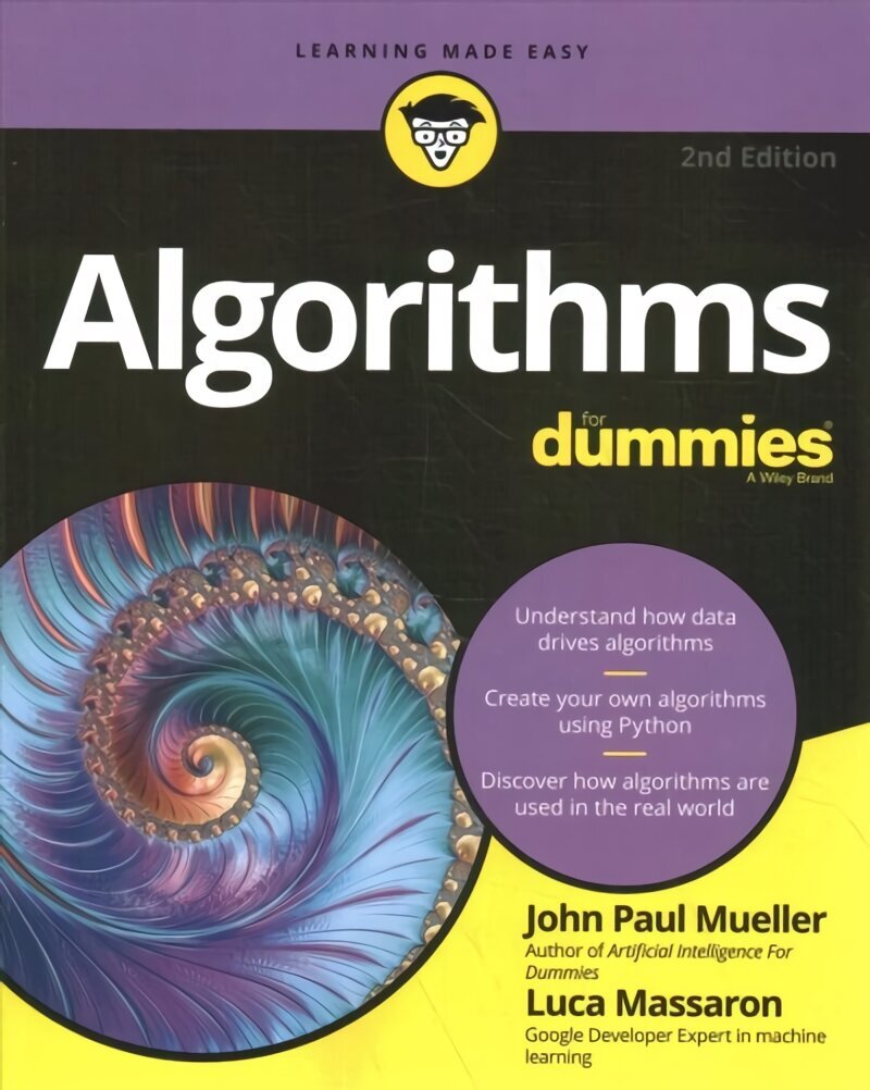 Algorithms For Dummies, 2nd Edition цена и информация | Majandusalased raamatud | kaup24.ee