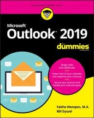 Outlook 2019 For Dummies hind ja info | Majandusalased raamatud | kaup24.ee