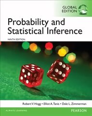 Probability and Statistical Inference, Global Edition 9th edition цена и информация | Книги по экономике | kaup24.ee