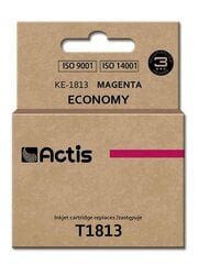 Струйный картридж Actis KE-1813 magneta цена и информация | Картриджи для струйных принтеров | kaup24.ee