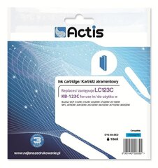 Actis KB-123C tint Brotheri printerile; Brother LC123C/LC121C цена и информация | Картриджи для струйных принтеров | kaup24.ee