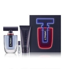 Komplekt meestele: Tommy Hilfiger Impact EDT 100 ml + EDT 4 ml + dušigeel 100 ml цена и информация | Мужские духи | kaup24.ee