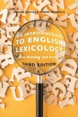 Introduction to English Lexicology: Words, Meaning and Vocabulary 3rd edition hind ja info | Võõrkeele õppematerjalid | kaup24.ee