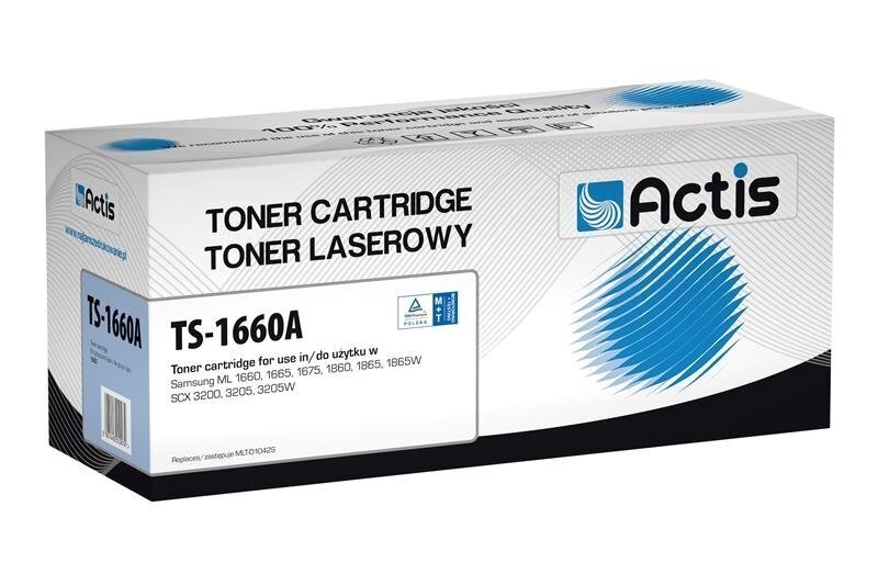 Actis TS-1660A tooner (Samsung MLT-D1042S; 1500 lehte; must) цена и информация | Laserprinteri toonerid | kaup24.ee