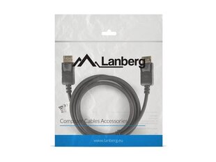 Lanberg CA-DPDP-10CC-0018-BK цена и информация | Кабели и провода | kaup24.ee