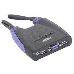 Aten 4-Port USB VGA KVM Switch with Audio цена и информация | Кабели и провода | kaup24.ee