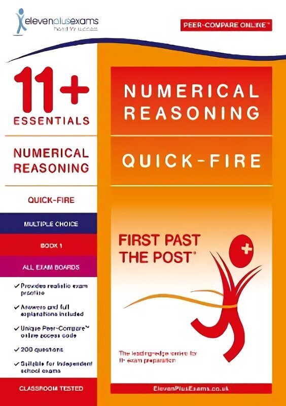 11plus Essentials Numerical Reasoning: Quick-Fire Book 1 - Multiple Choice hind ja info | Laste õpikud | kaup24.ee