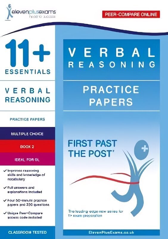 11plus Essentials Verbal Reasoning Practice Papers Book 2 hind ja info | Laste õpikud | kaup24.ee